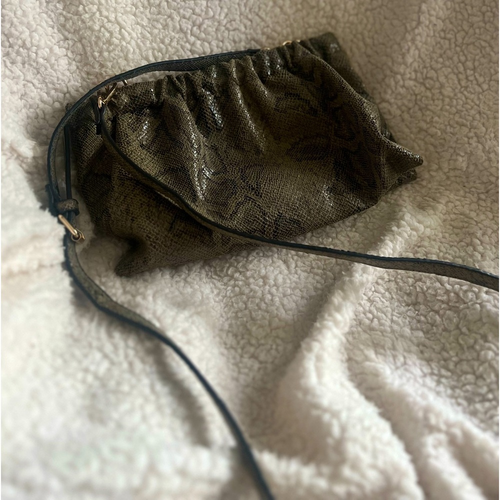 Snake skin crossbody